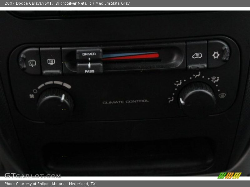 Bright Silver Metallic / Medium Slate Gray 2007 Dodge Caravan SXT