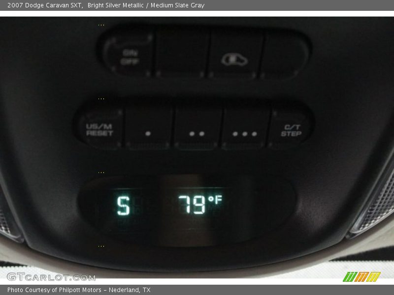 Bright Silver Metallic / Medium Slate Gray 2007 Dodge Caravan SXT