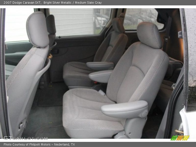 Bright Silver Metallic / Medium Slate Gray 2007 Dodge Caravan SXT