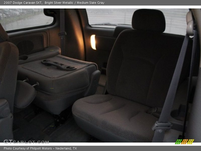 Bright Silver Metallic / Medium Slate Gray 2007 Dodge Caravan SXT