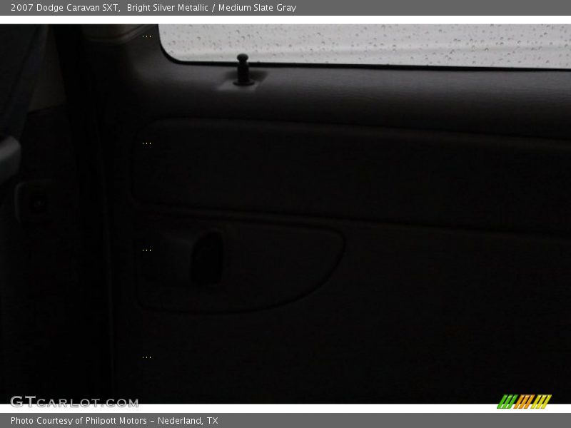 Bright Silver Metallic / Medium Slate Gray 2007 Dodge Caravan SXT