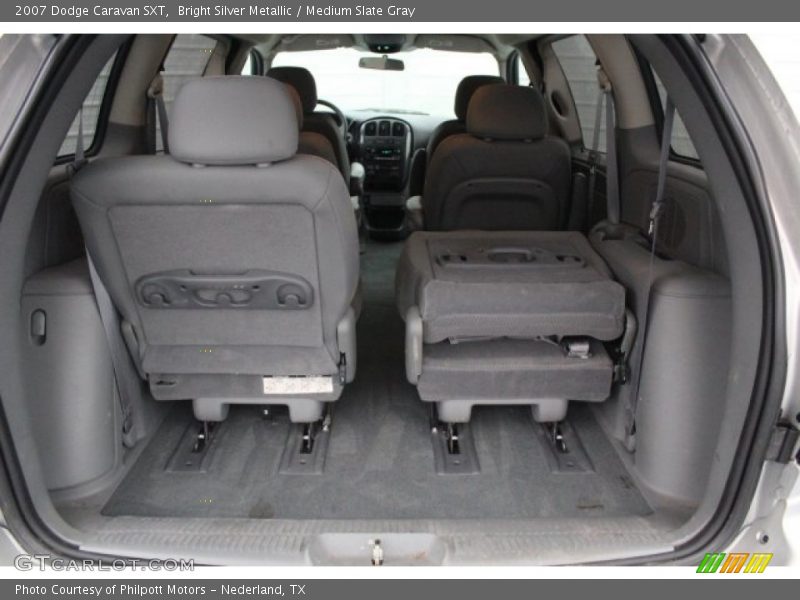 Bright Silver Metallic / Medium Slate Gray 2007 Dodge Caravan SXT