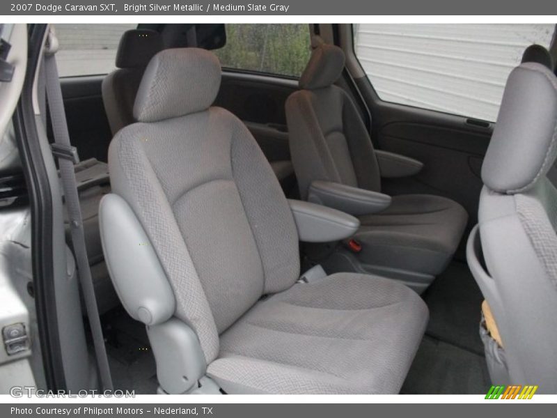 Bright Silver Metallic / Medium Slate Gray 2007 Dodge Caravan SXT