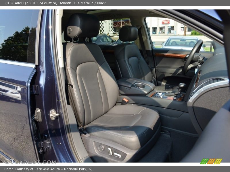 Atlantis Blue Metallic / Black 2014 Audi Q7 3.0 TFSI quattro