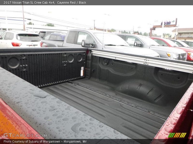 Cayenne Red / Black 2017 Nissan Titan SL Crew Cab 4x4