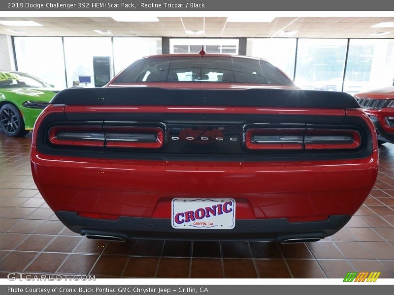 Redline Tricoat / Black 2018 Dodge Challenger 392 HEMI Scat Pack