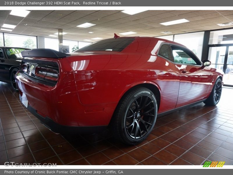 Redline Tricoat / Black 2018 Dodge Challenger 392 HEMI Scat Pack