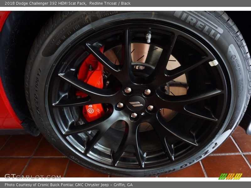 Redline Tricoat / Black 2018 Dodge Challenger 392 HEMI Scat Pack