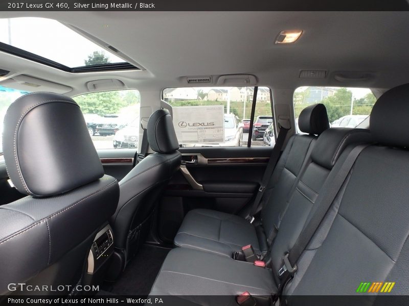 Silver Lining Metallic / Black 2017 Lexus GX 460