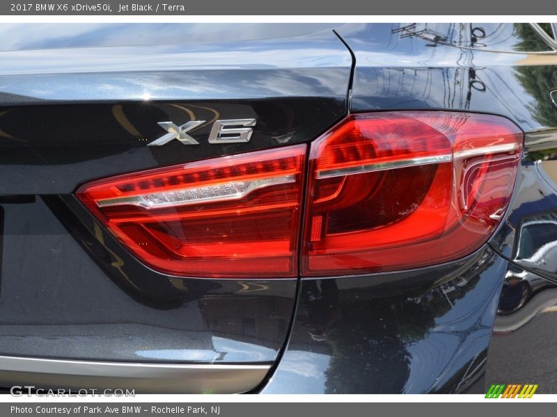 Jet Black / Terra 2017 BMW X6 xDrive50i