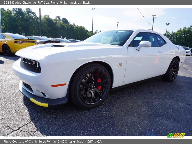 White Knuckle / Black 2018 Dodge Challenger R/T Scat Pack