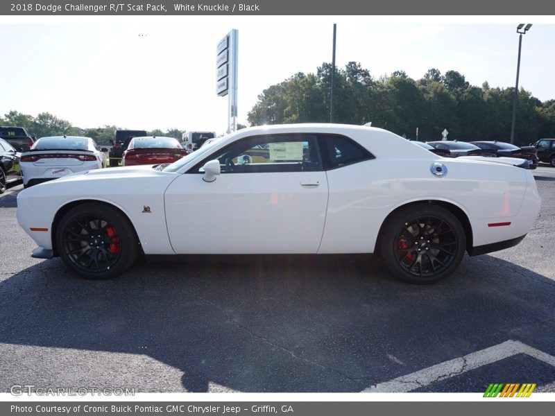 White Knuckle / Black 2018 Dodge Challenger R/T Scat Pack