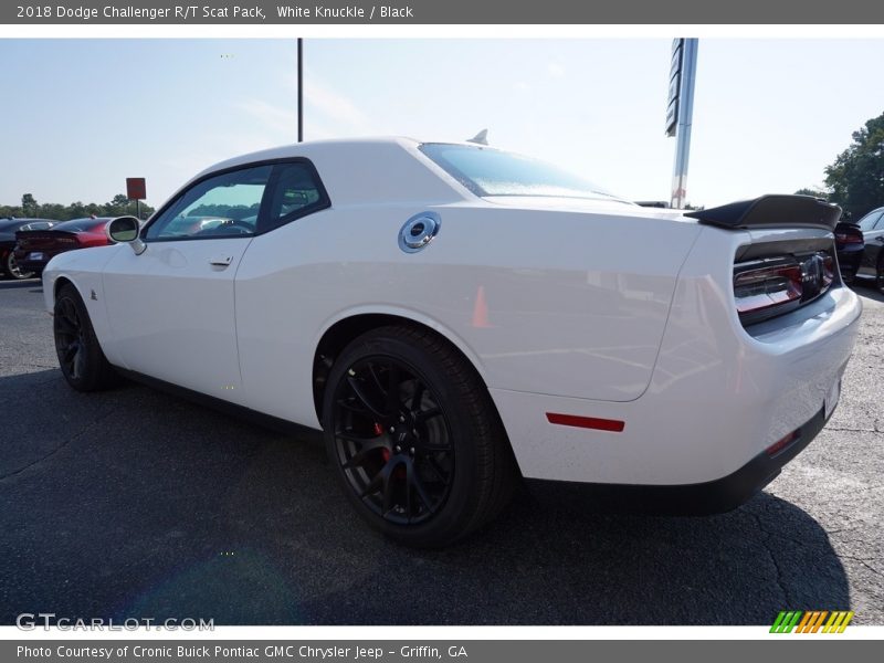 White Knuckle / Black 2018 Dodge Challenger R/T Scat Pack