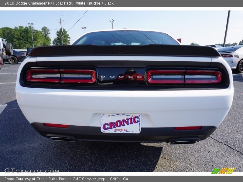 White Knuckle / Black 2018 Dodge Challenger R/T Scat Pack