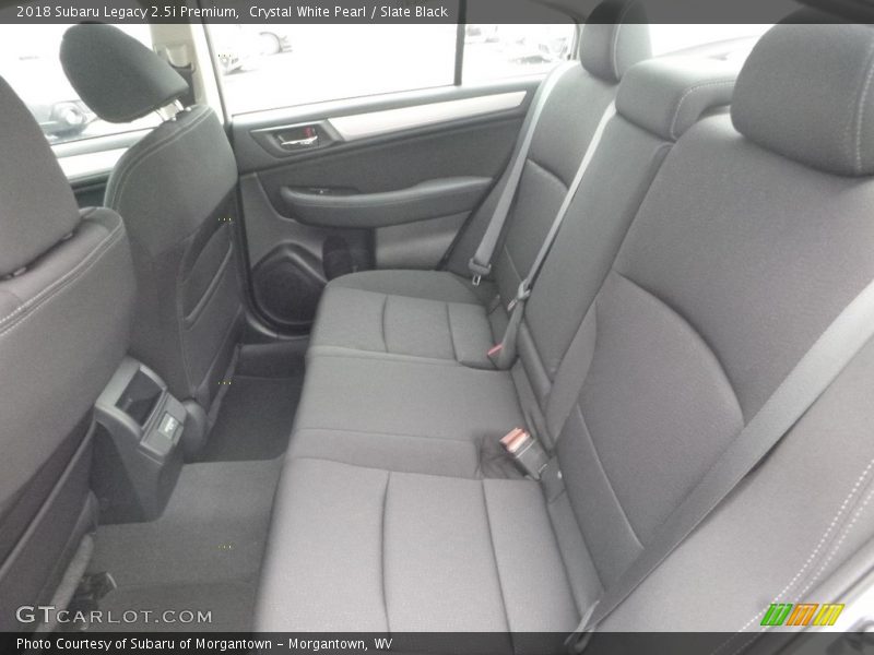 Crystal White Pearl / Slate Black 2018 Subaru Legacy 2.5i Premium