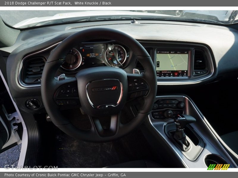 White Knuckle / Black 2018 Dodge Challenger R/T Scat Pack