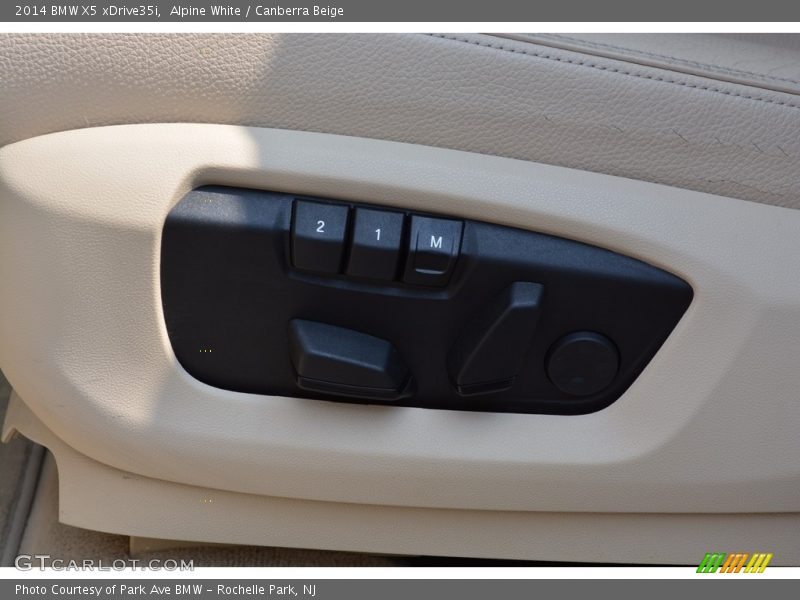 Alpine White / Canberra Beige 2014 BMW X5 xDrive35i