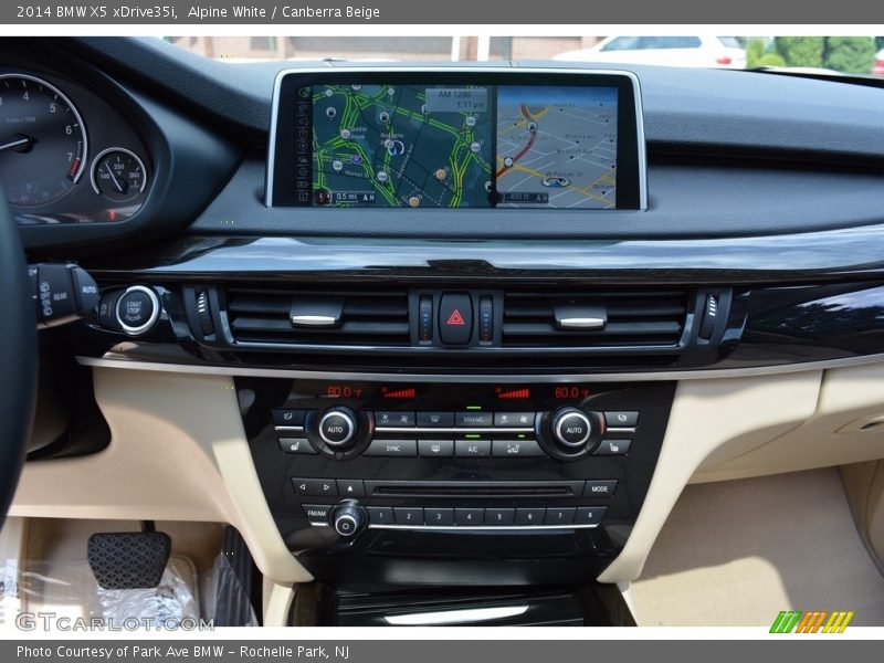 Alpine White / Canberra Beige 2014 BMW X5 xDrive35i