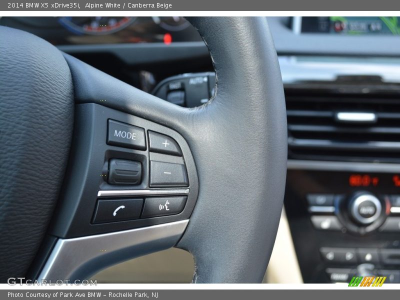 Alpine White / Canberra Beige 2014 BMW X5 xDrive35i