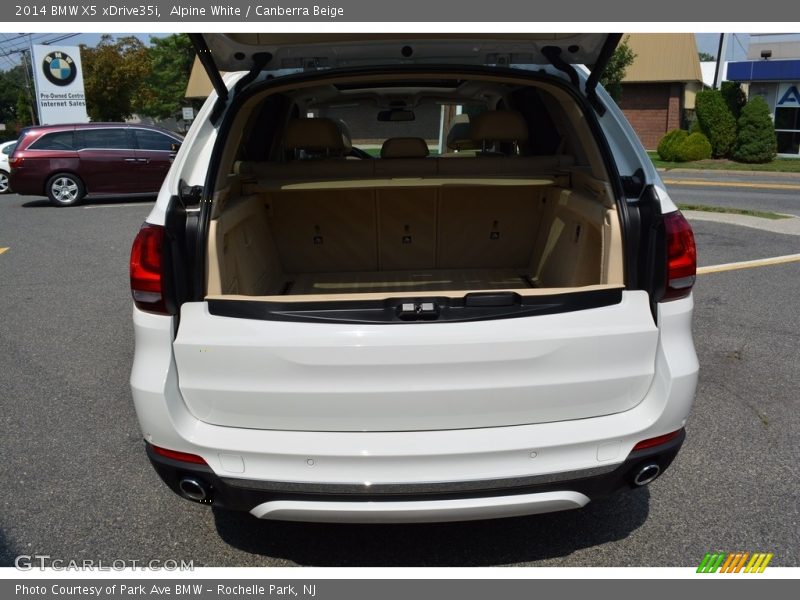 Alpine White / Canberra Beige 2014 BMW X5 xDrive35i