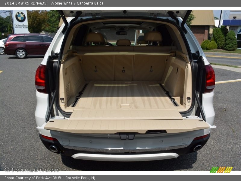 Alpine White / Canberra Beige 2014 BMW X5 xDrive35i