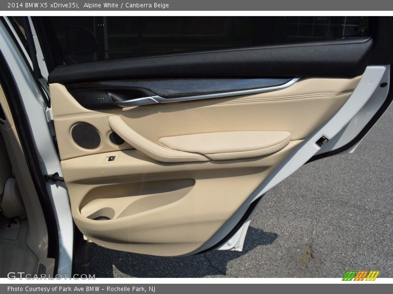 Alpine White / Canberra Beige 2014 BMW X5 xDrive35i