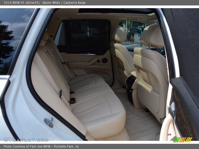 Alpine White / Canberra Beige 2014 BMW X5 xDrive35i