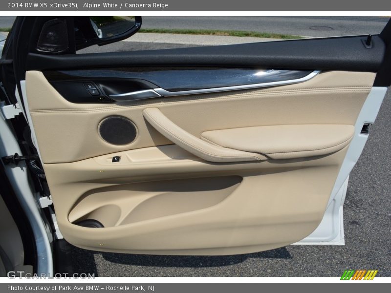 Alpine White / Canberra Beige 2014 BMW X5 xDrive35i