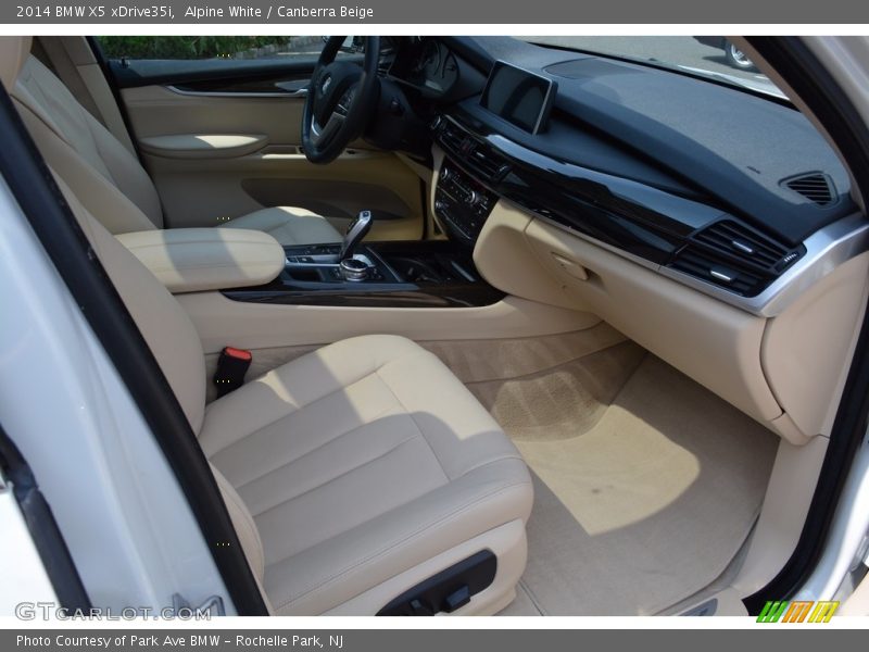 Alpine White / Canberra Beige 2014 BMW X5 xDrive35i