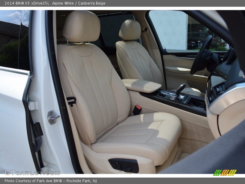 Alpine White / Canberra Beige 2014 BMW X5 xDrive35i