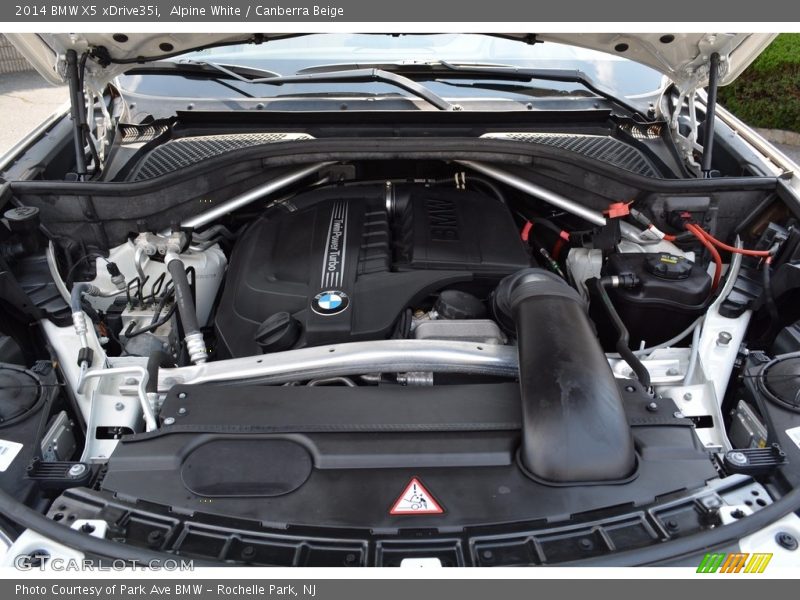 Alpine White / Canberra Beige 2014 BMW X5 xDrive35i