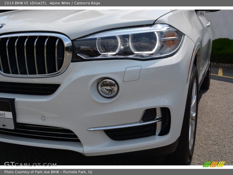 Alpine White / Canberra Beige 2014 BMW X5 xDrive35i