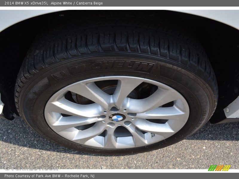 Alpine White / Canberra Beige 2014 BMW X5 xDrive35i