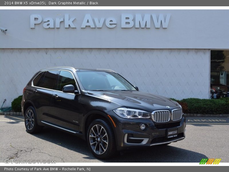 Dark Graphite Metallic / Black 2014 BMW X5 xDrive35i