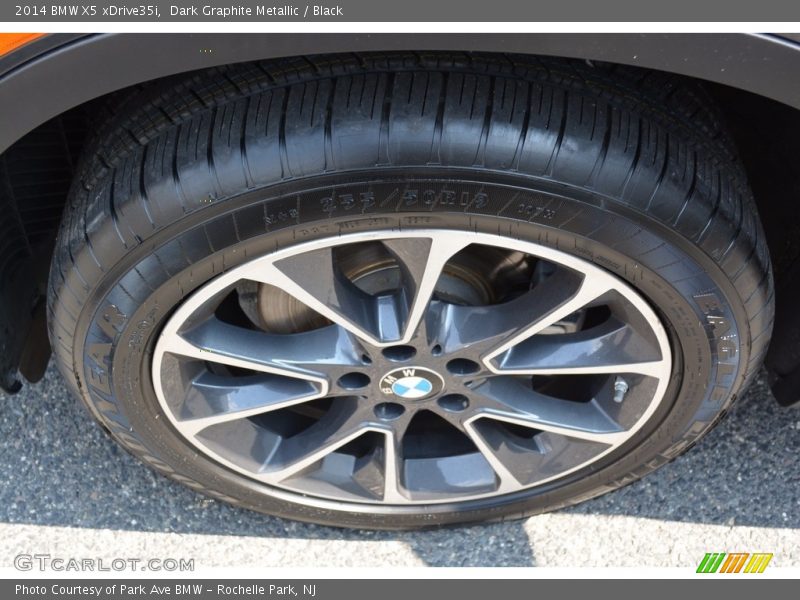 Dark Graphite Metallic / Black 2014 BMW X5 xDrive35i