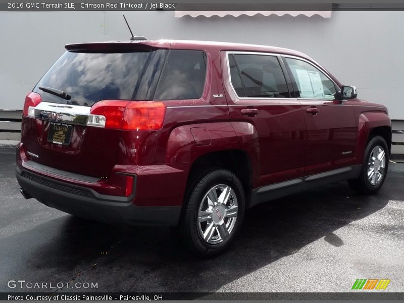 Crimson Red Tintcoat / Jet Black 2016 GMC Terrain SLE