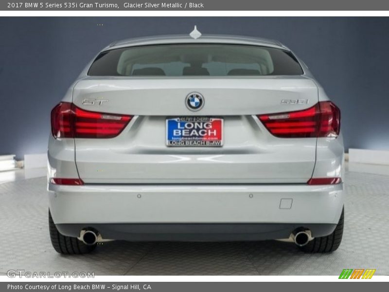 Glacier Silver Metallic / Black 2017 BMW 5 Series 535i Gran Turismo
