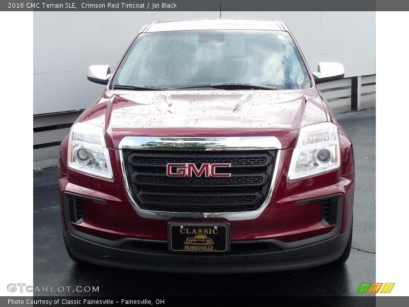 Crimson Red Tintcoat / Jet Black 2016 GMC Terrain SLE
