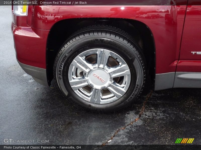 Crimson Red Tintcoat / Jet Black 2016 GMC Terrain SLE