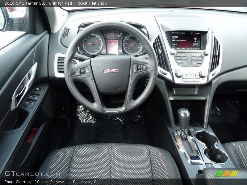 Crimson Red Tintcoat / Jet Black 2016 GMC Terrain SLE