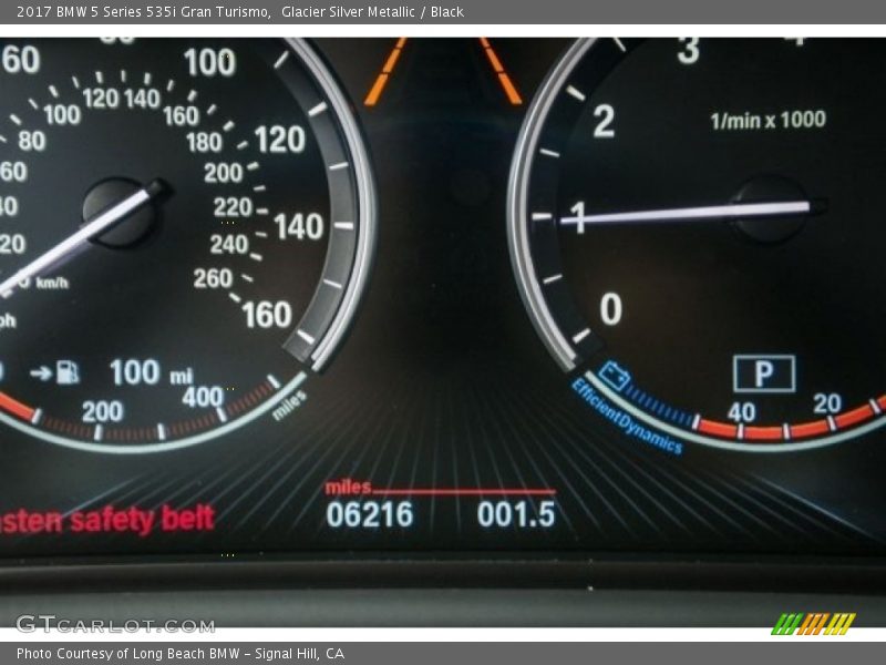  2017 5 Series 535i Gran Turismo 535i Gran Turismo Gauges