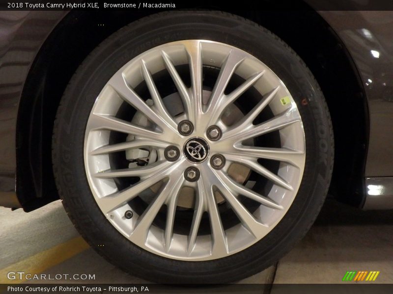 Brownstone / Macadamia 2018 Toyota Camry Hybrid XLE
