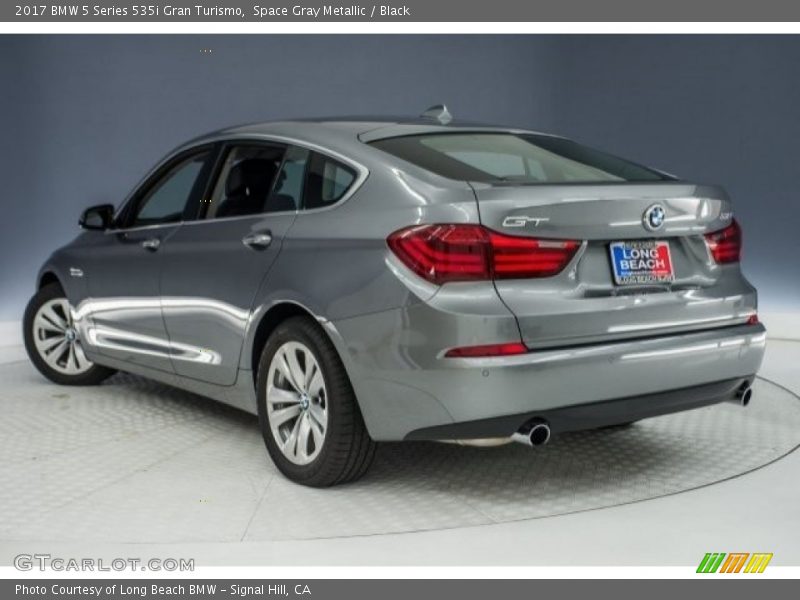 Space Gray Metallic / Black 2017 BMW 5 Series 535i Gran Turismo