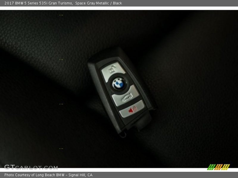 Space Gray Metallic / Black 2017 BMW 5 Series 535i Gran Turismo