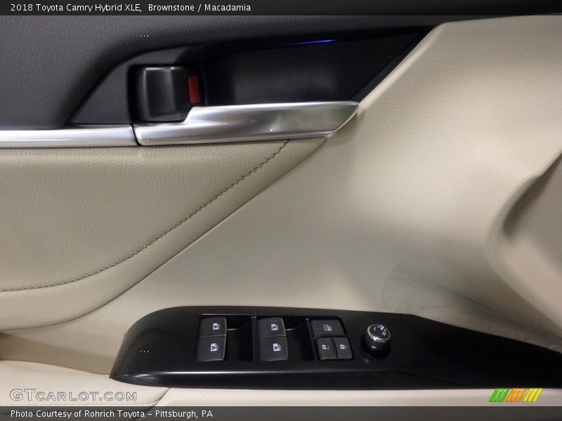 Brownstone / Macadamia 2018 Toyota Camry Hybrid XLE