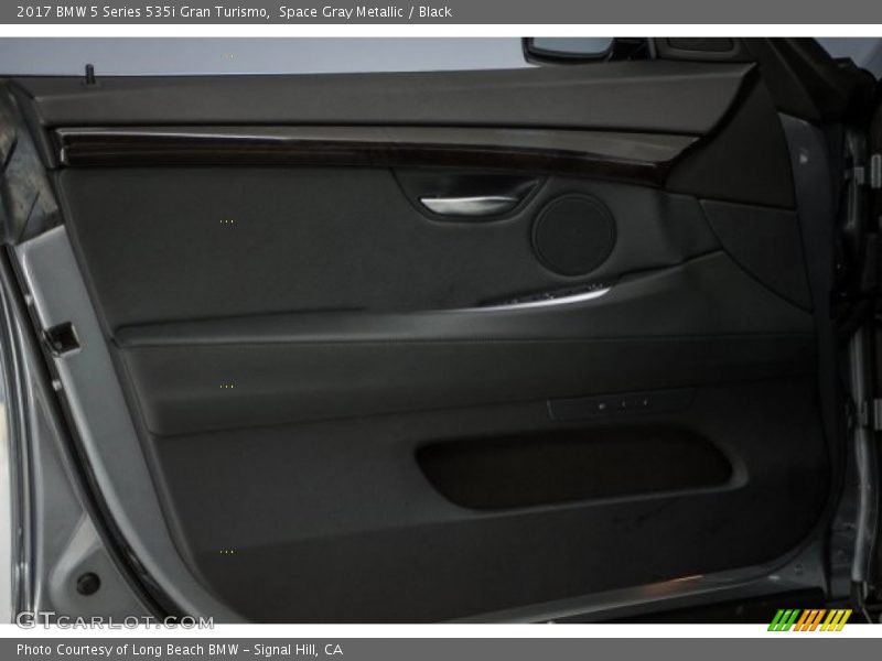 Space Gray Metallic / Black 2017 BMW 5 Series 535i Gran Turismo