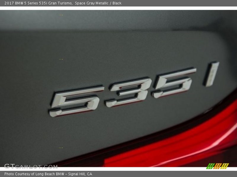 Space Gray Metallic / Black 2017 BMW 5 Series 535i Gran Turismo