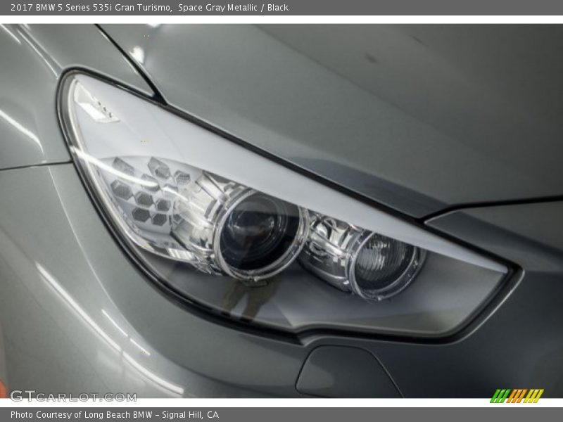 Space Gray Metallic / Black 2017 BMW 5 Series 535i Gran Turismo