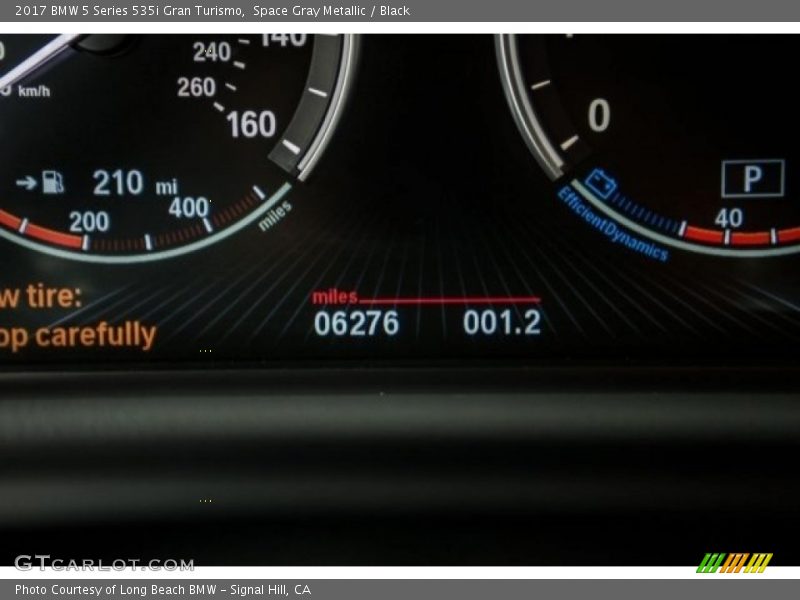 Space Gray Metallic / Black 2017 BMW 5 Series 535i Gran Turismo