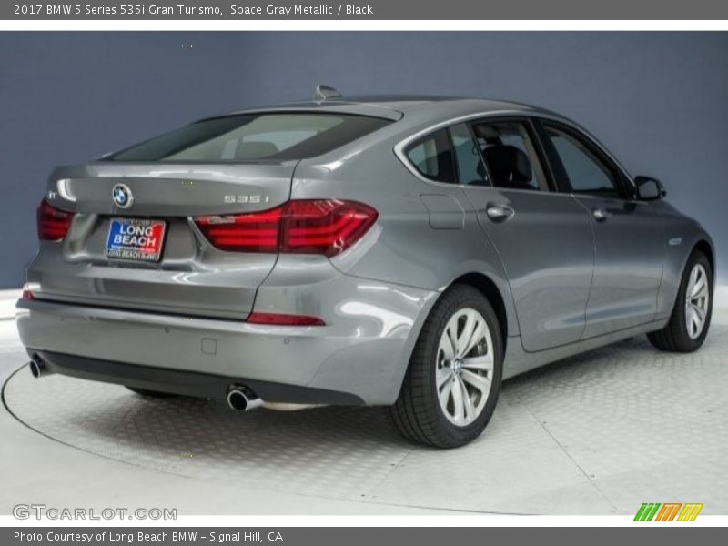 Space Gray Metallic / Black 2017 BMW 5 Series 535i Gran Turismo